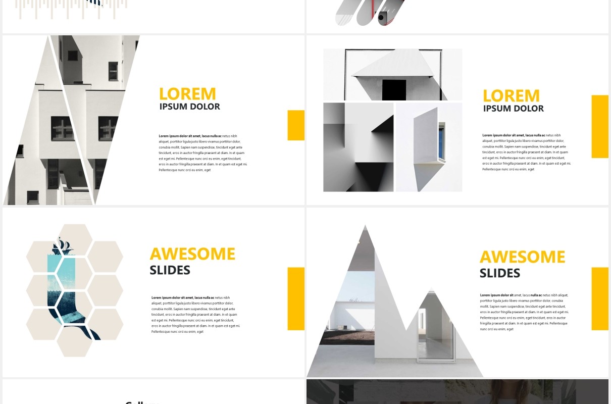 多用途作品展示PPT模板Agancy Multipurpose Template PPTX