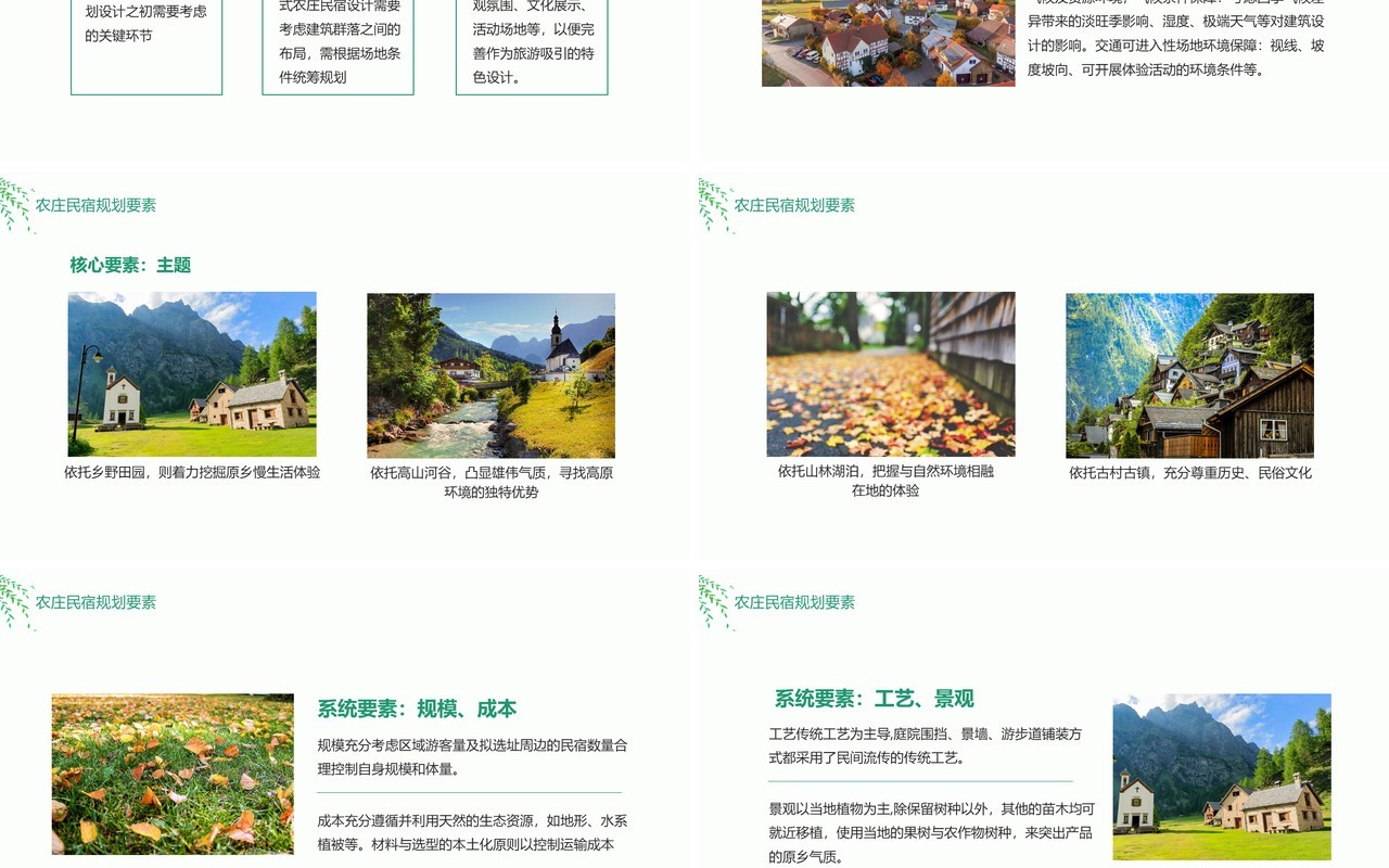 农庄民宿发展趋势规划要素未来发展动态PPT模板