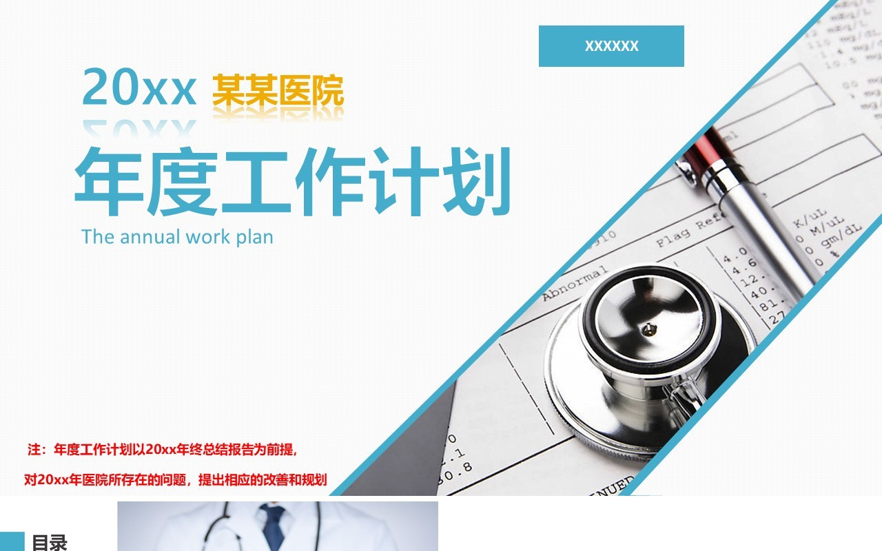 现代医生护士工作总结模板