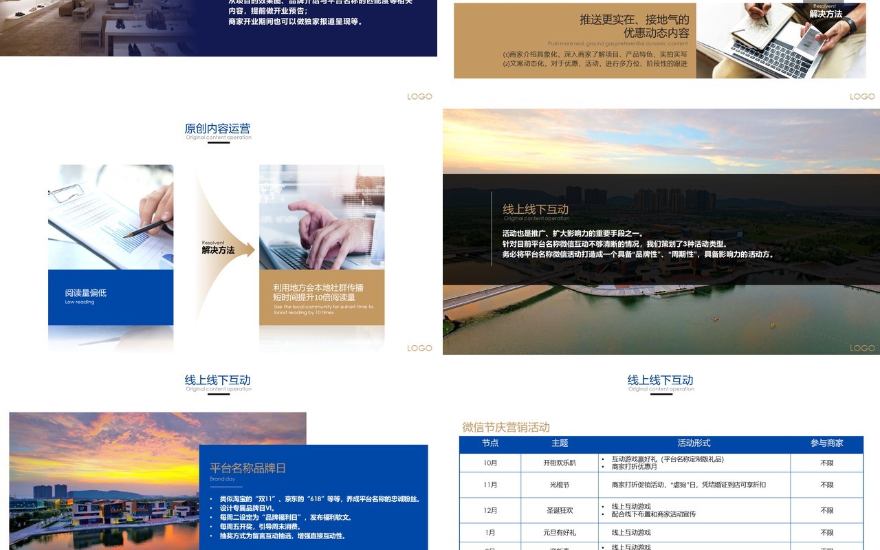 打造新媒体平台运营推广策划方案PPT模板