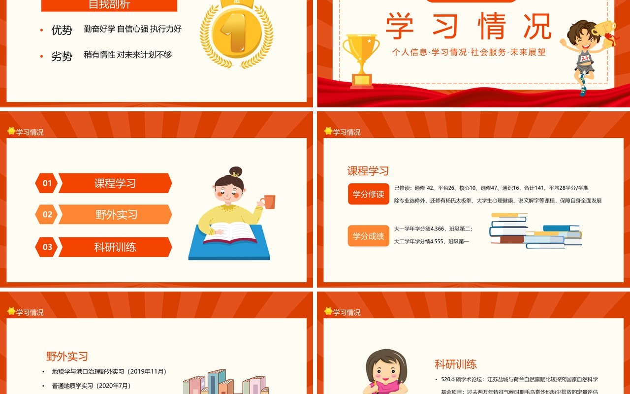 三好学生竞选用无悔书写青春用青春铸造无悔动态PPT模板