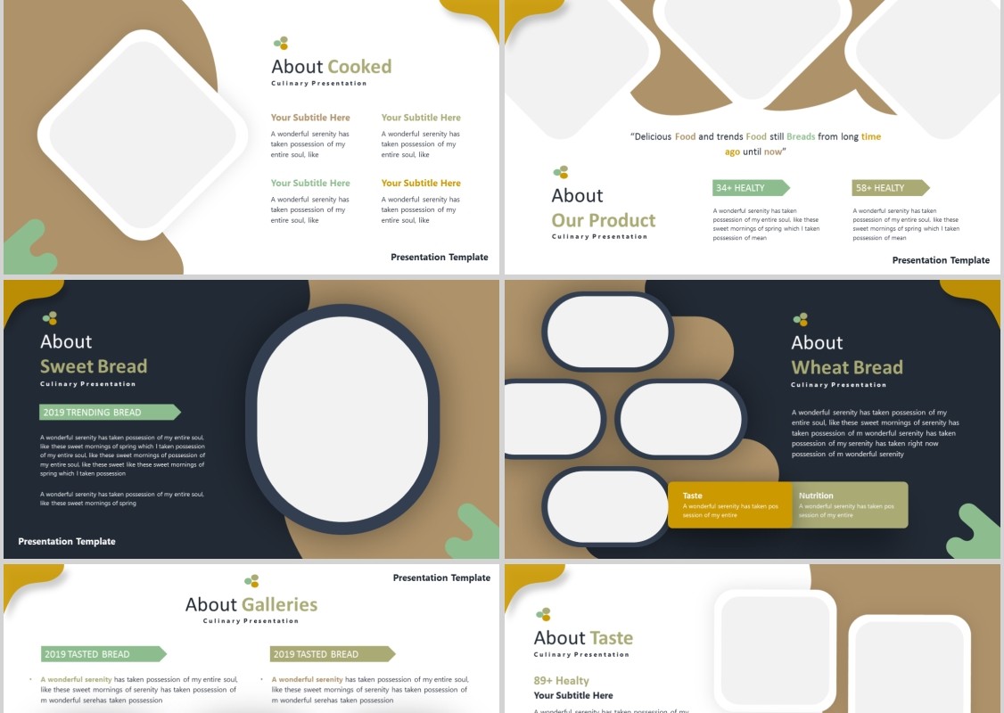 美味美食商业计划书PPT模板Deliciousi Powerpoint Template