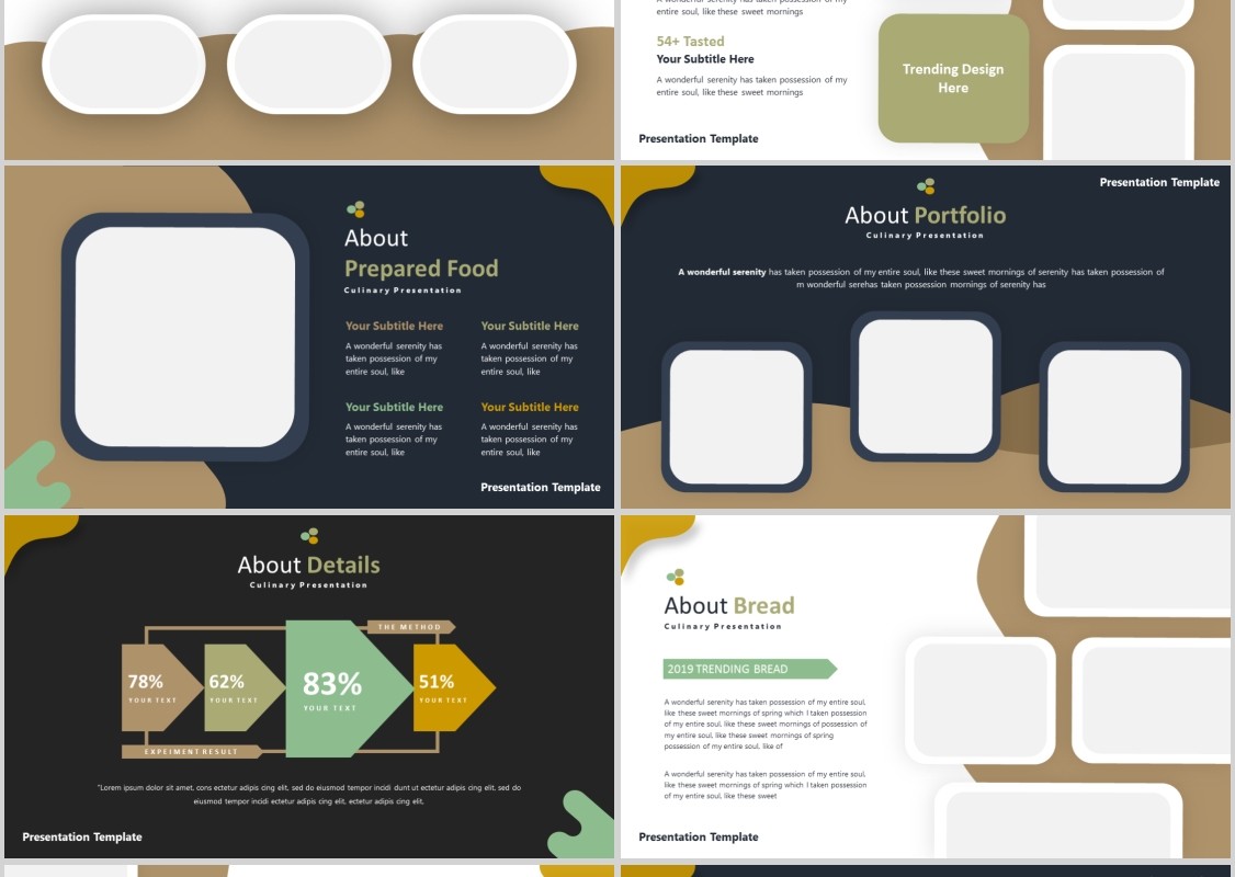 美味美食商业计划书PPT模板Deliciousi Powerpoint Template