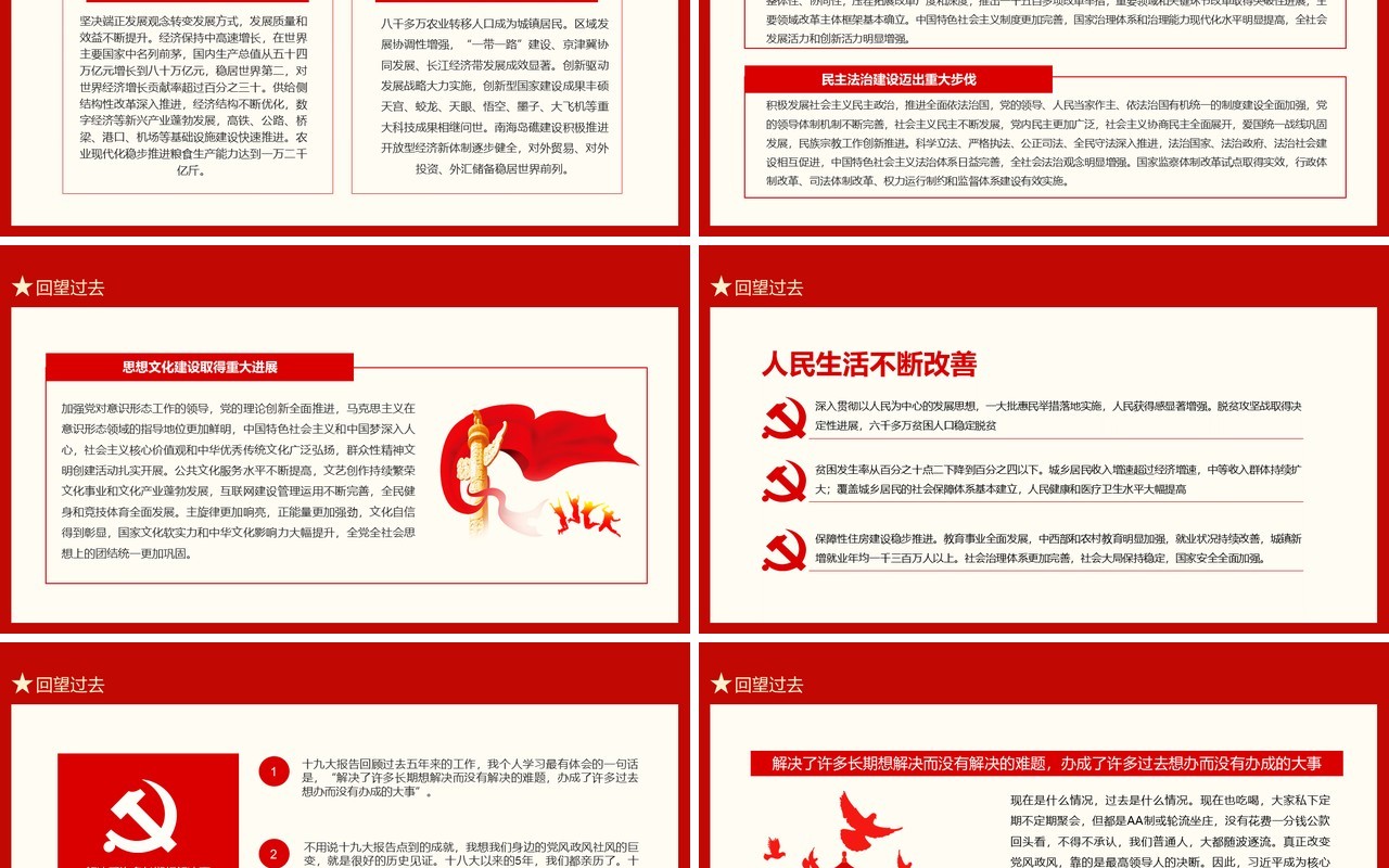 做好自己与时代同行青年大学习第二期十九大精神学习心得党政风动态PPT模板