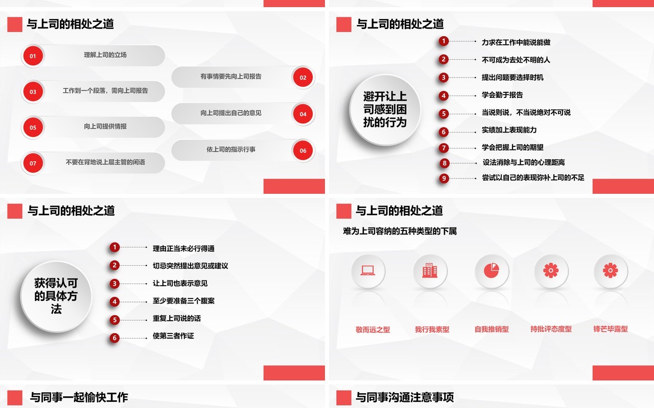 企业文化团队凝聚力员工培训PPT模板3
