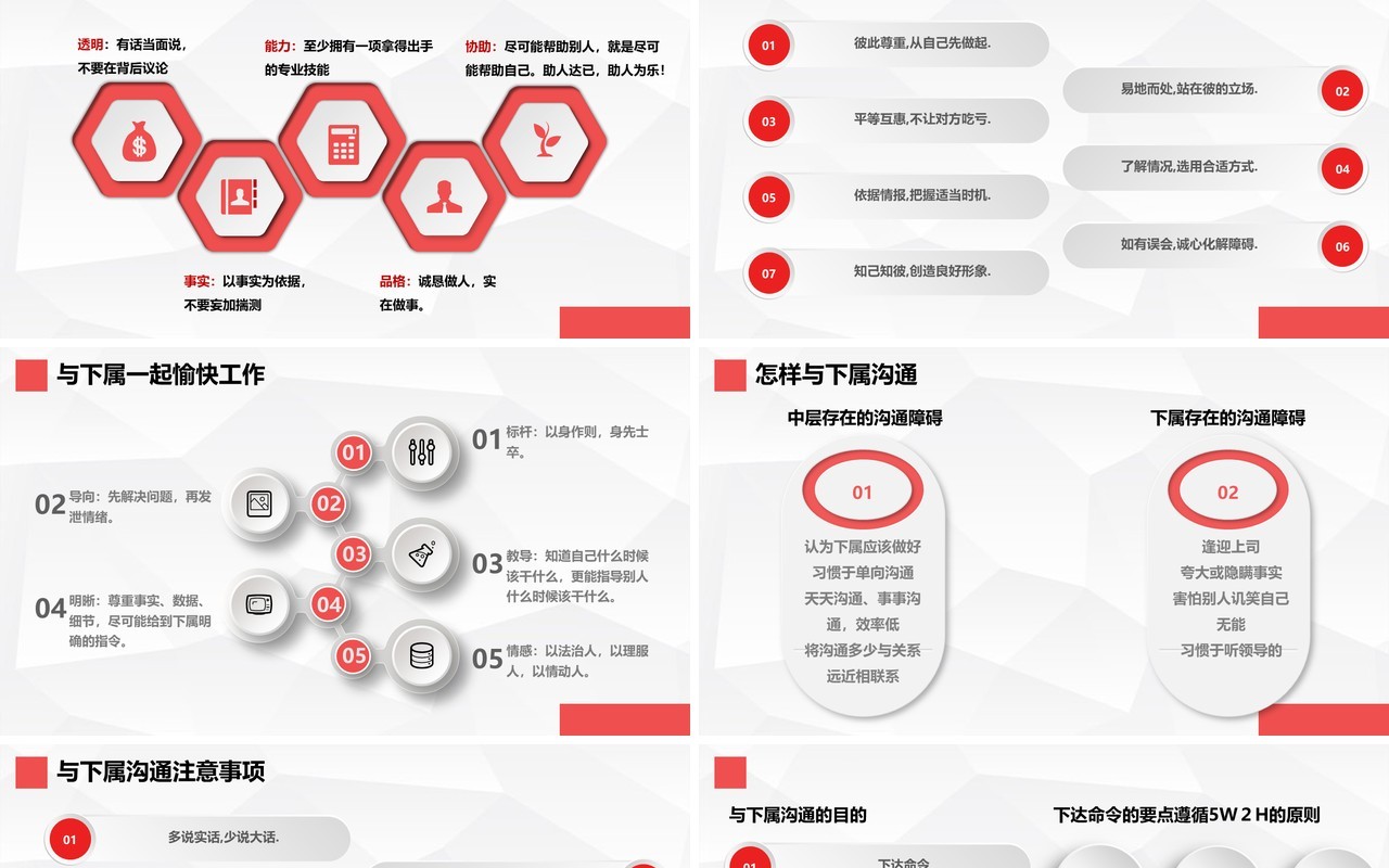 企业文化团队凝聚力员工培训PPT模板3