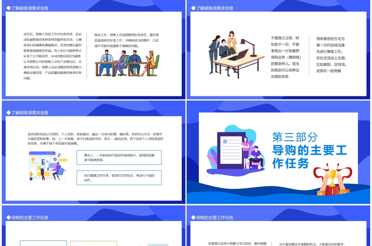 销售冠军团队销售职场培训动态PPT模板