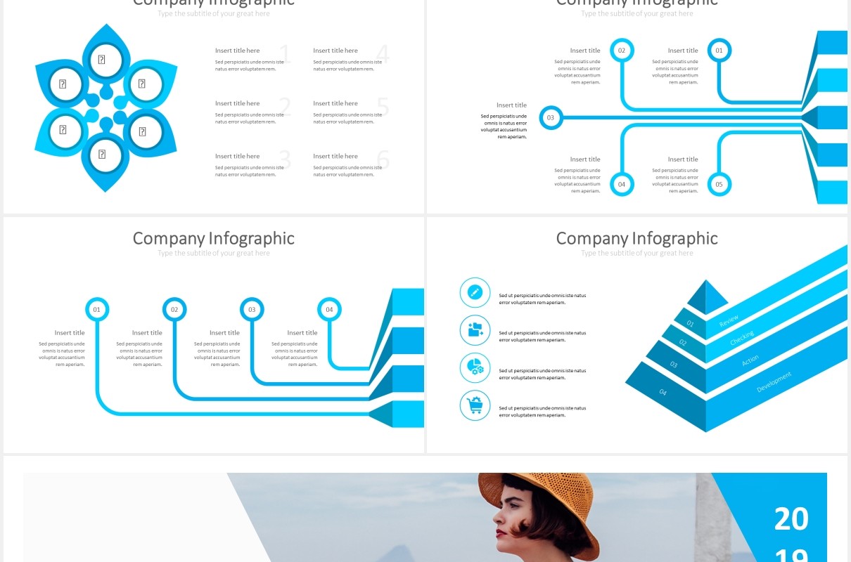 时尚模特形象设计摄影PPT模板geforta powerpoint template