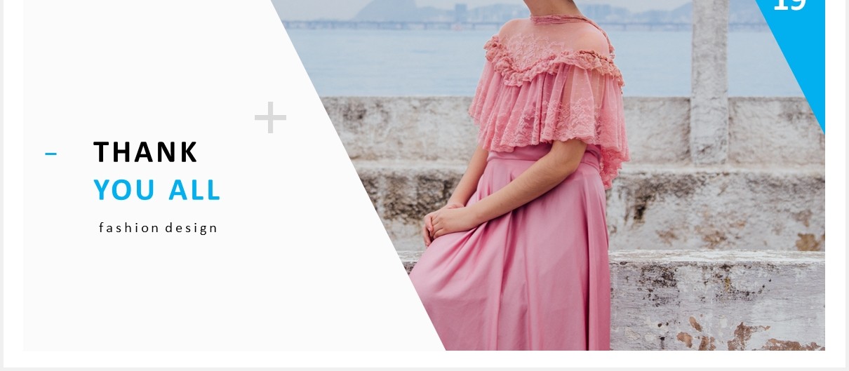 时尚模特形象设计摄影PPT模板geforta powerpoint template