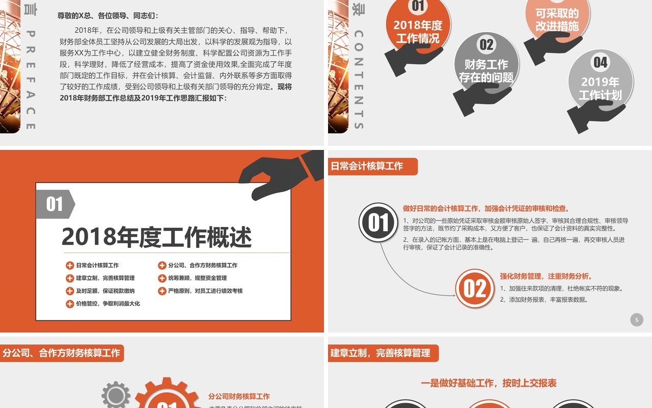 简约时尚工作总结工作汇报