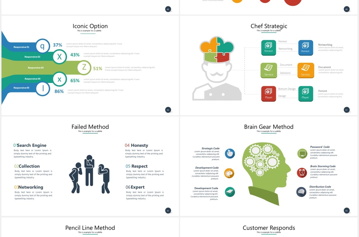 多功能实用可视化数据信息图表PPT素材模板flores powerpoint template