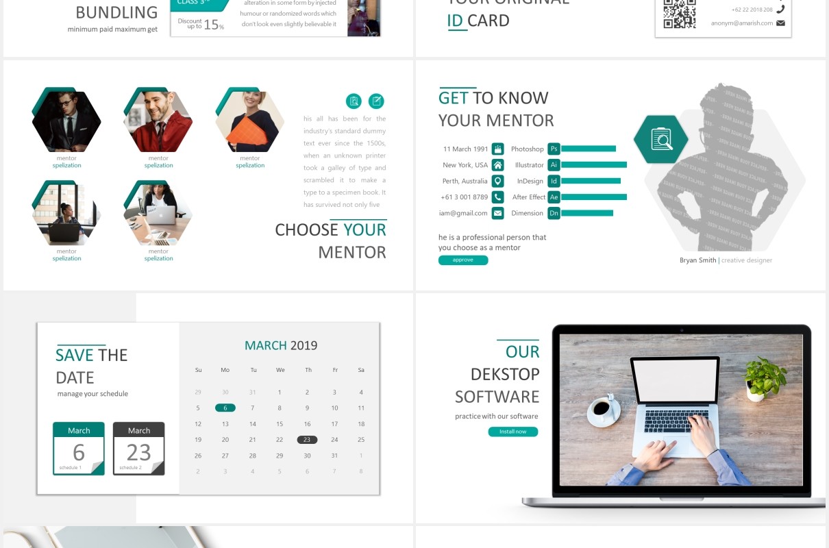 简约公司项目宣传介绍工作报告PPT模板amarish powerpoint template