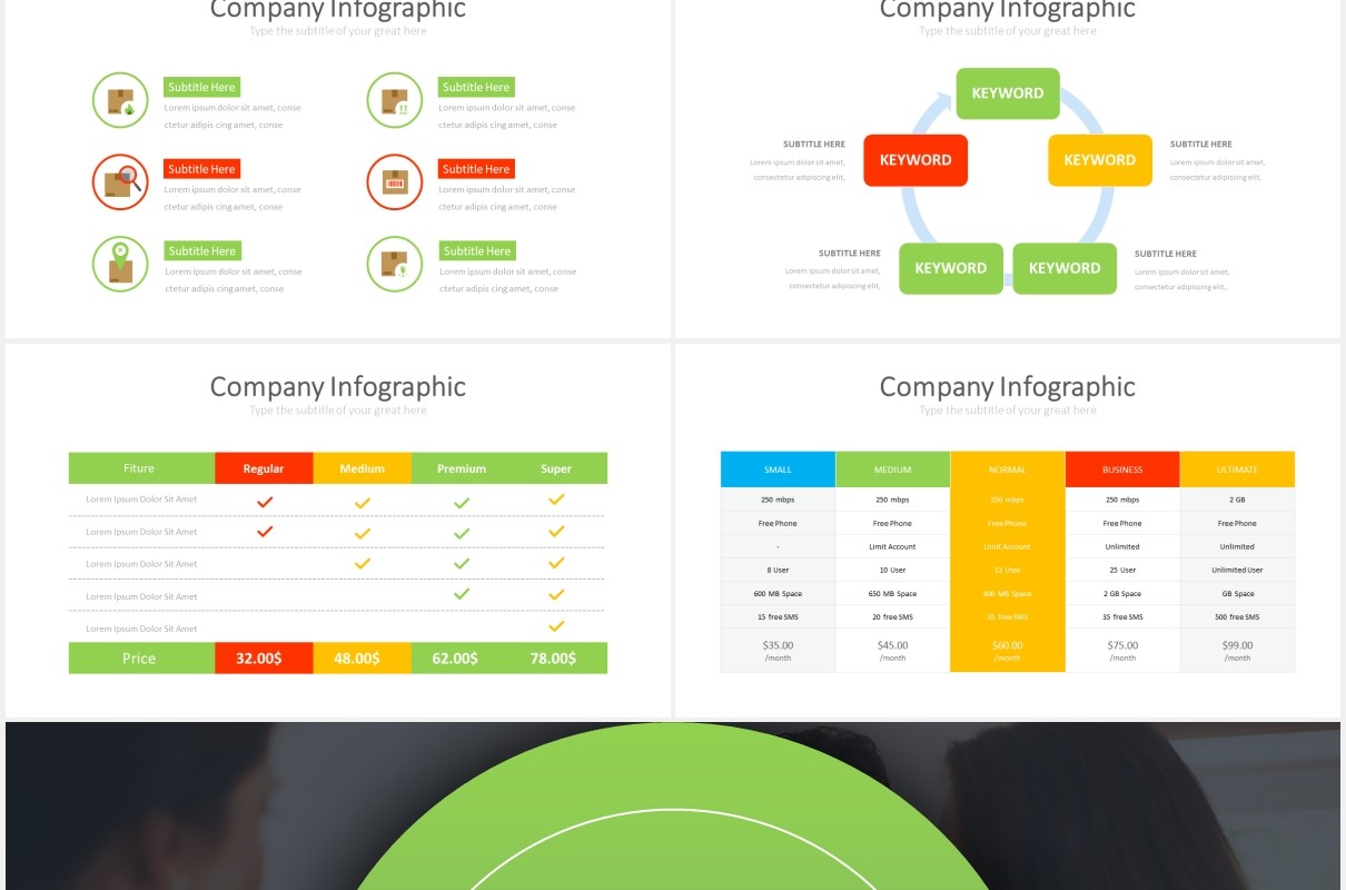 商务公司宣传介绍PPT模板minerva powerpoint template