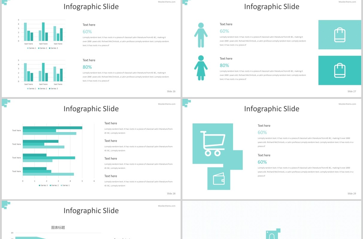 公司项目产品介绍PPT模板版式设计Mooler - Powerpoint Template
