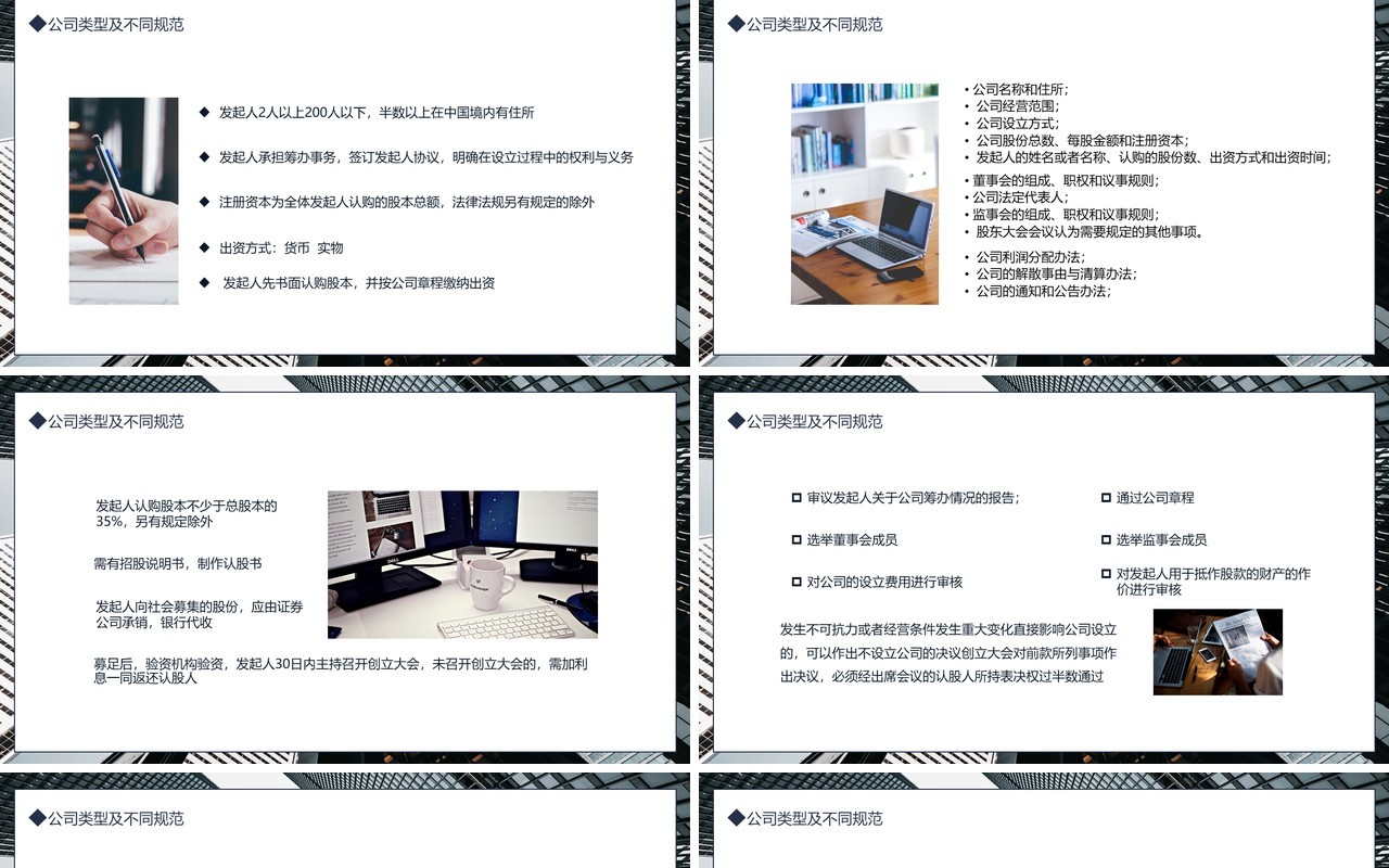 新公司法培训动态PPT模板