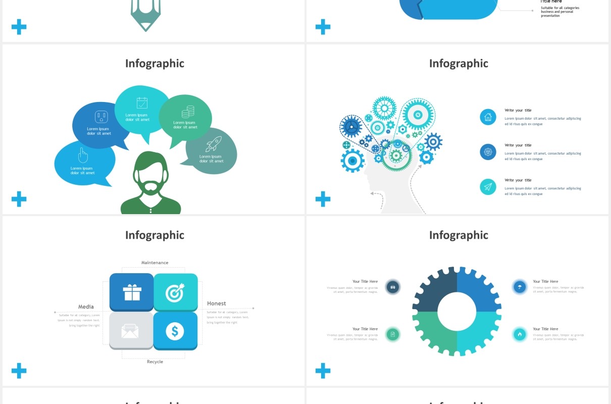 高端商务工作报告计划国外PPT模板medda powerpoint template