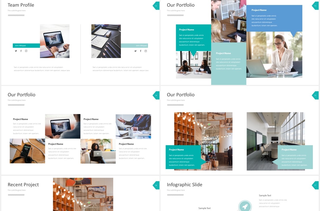 现代简约商务公司接收项目宣传报告总结PPT模板moreno powerpoint template