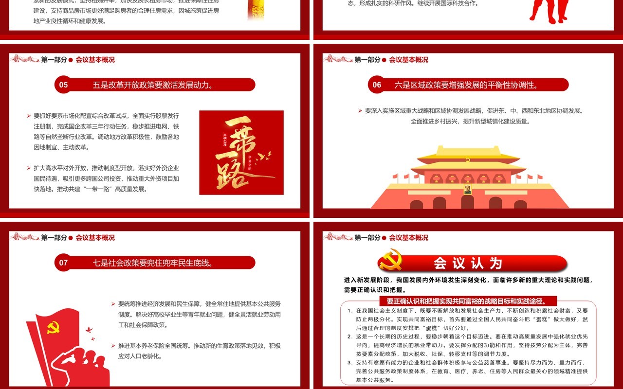 解读2022年中央经济工作会议精神PPT模板