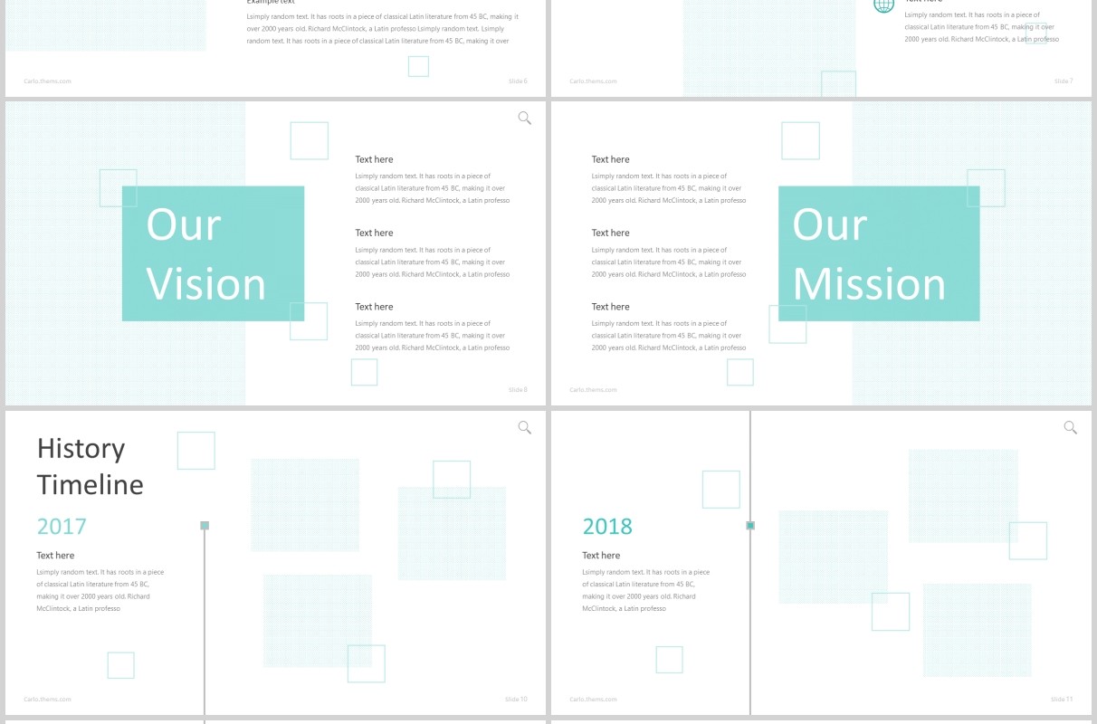 公司简介PPT模板carlo powerpoint template