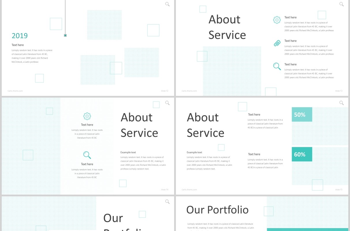 公司简介PPT模板carlo powerpoint template