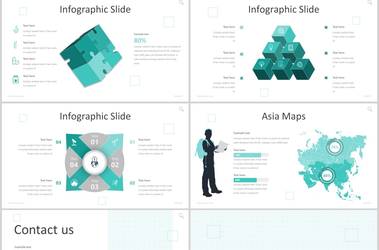 公司简介PPT模板carlo powerpoint template