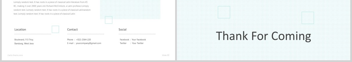 公司简介PPT模板carlo powerpoint template