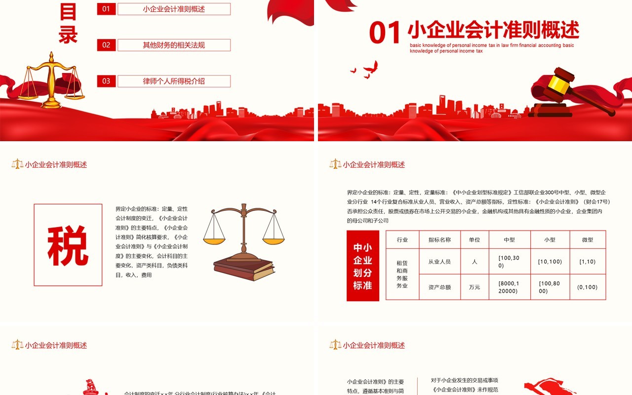 律师事务所财务核算个人所得税基本知识动态PPT模板