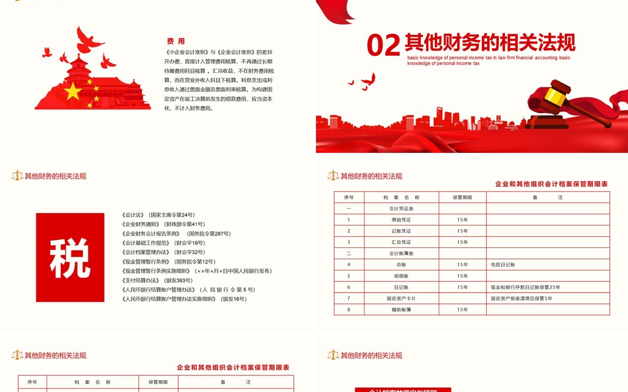 律师事务所财务核算个人所得税基本知识动态PPT模板