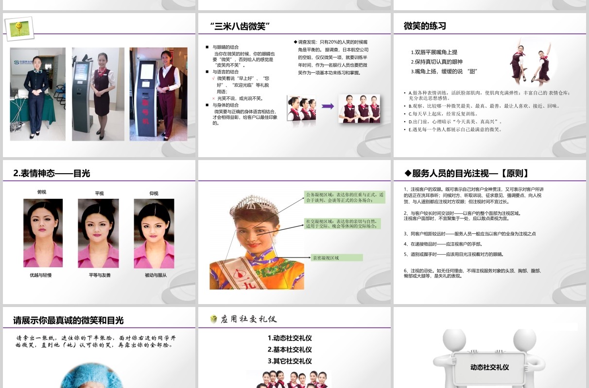 银行服务礼仪规范要求培训PPT模板课件