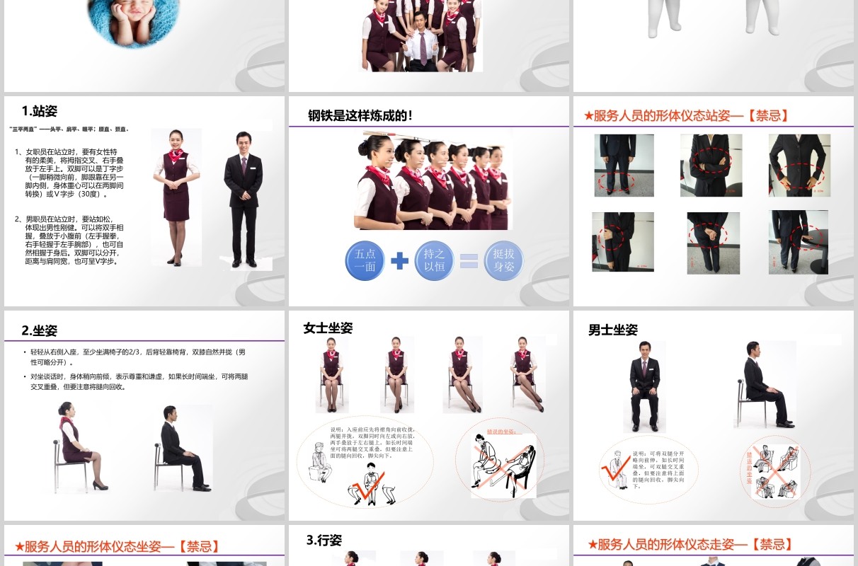 银行服务礼仪规范要求培训PPT模板课件