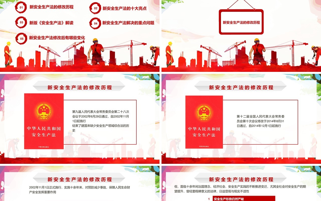 创意个性ppt安全生产ppt安全培训