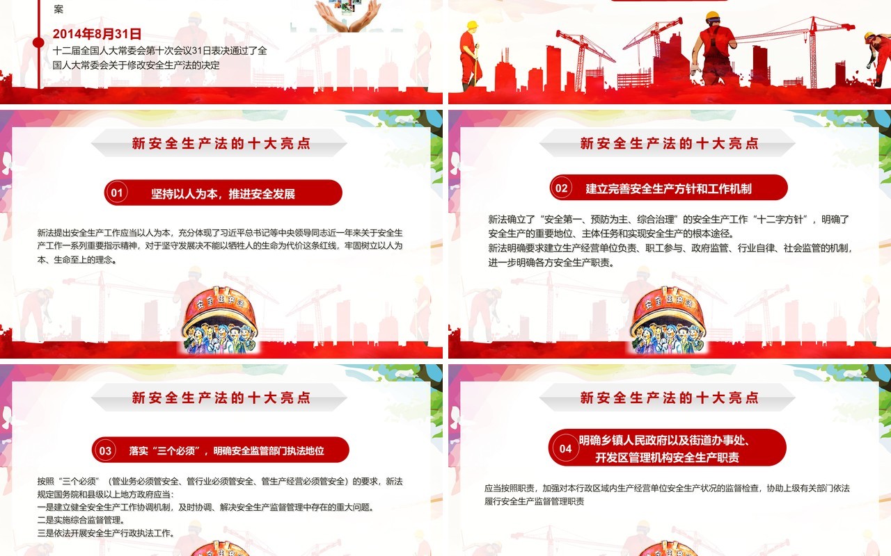 创意个性ppt安全生产ppt安全培训