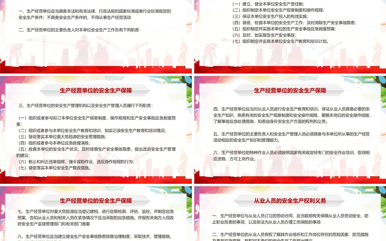 创意个性ppt安全生产ppt安全培训