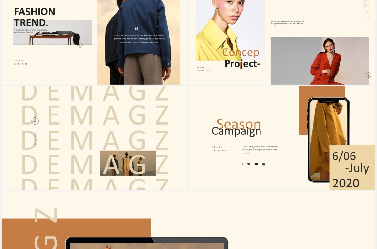 商业营销工作通用PPT模板demagz business marketing powerpoint