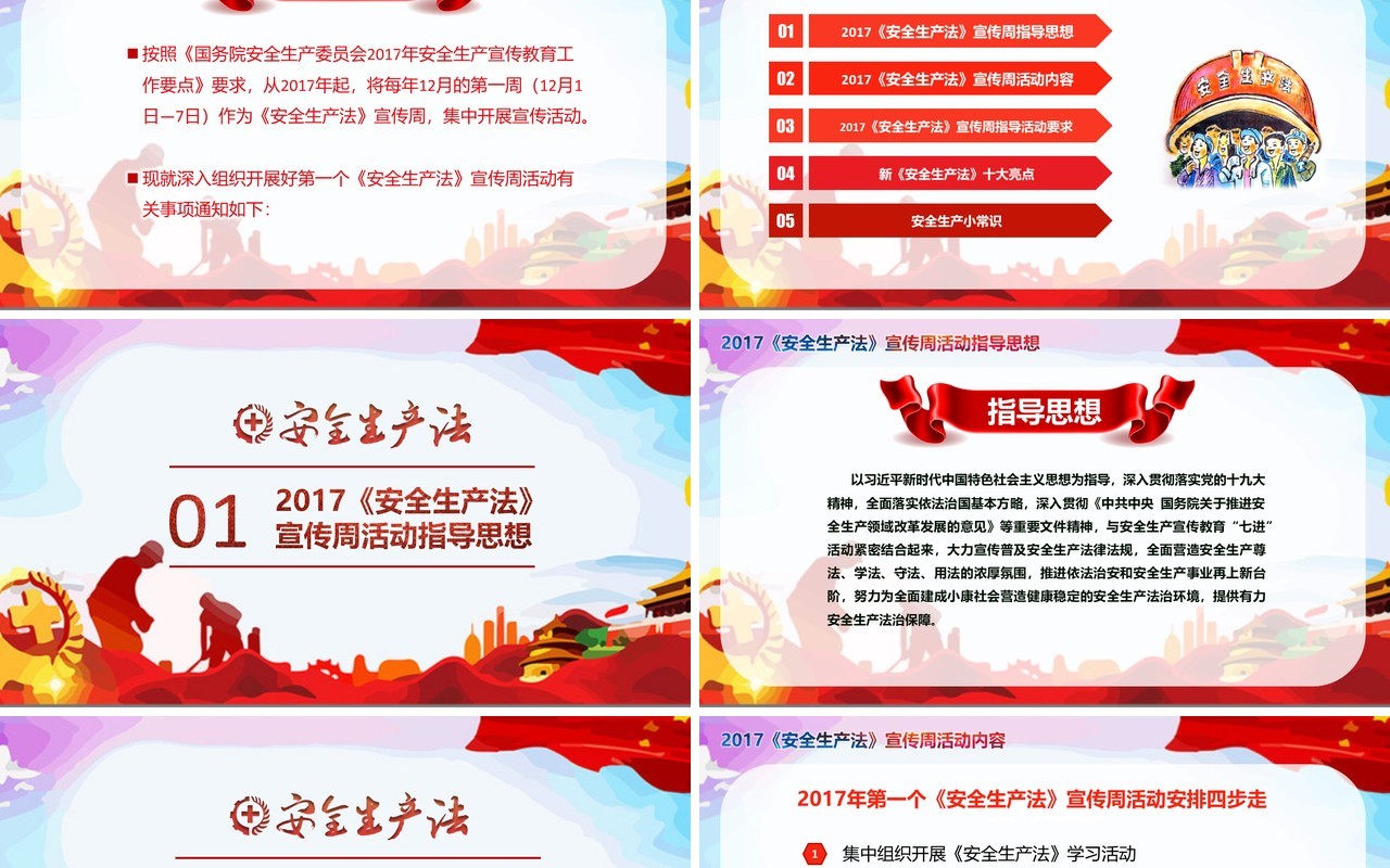 创意ppt安全生产ppt安全培训