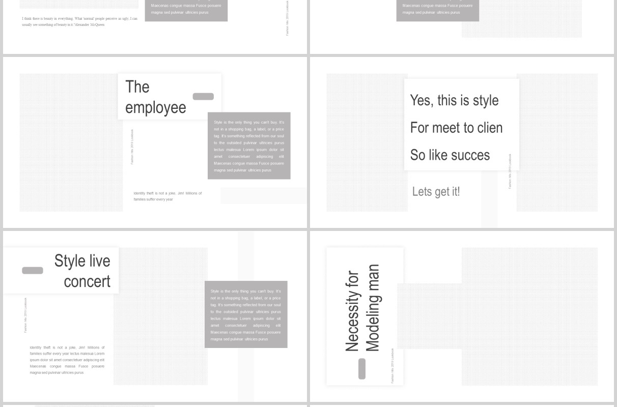 公司介绍项目团队简介PPT模板Havana Powerpoint Template