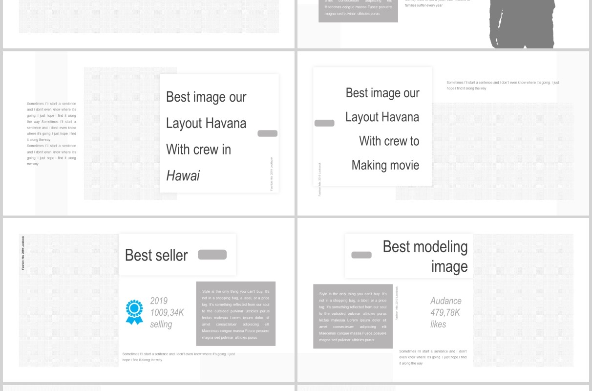 公司介绍项目团队简介PPT模板Havana Powerpoint Template