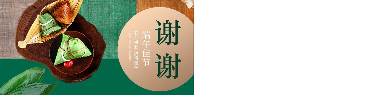 简约端午节历史由来介绍PPT模板