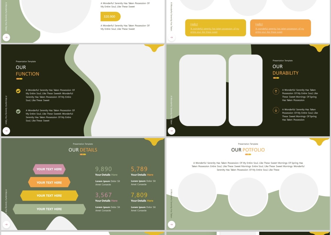 美食餐饮PPT模板Bowlest Powerpoint Template