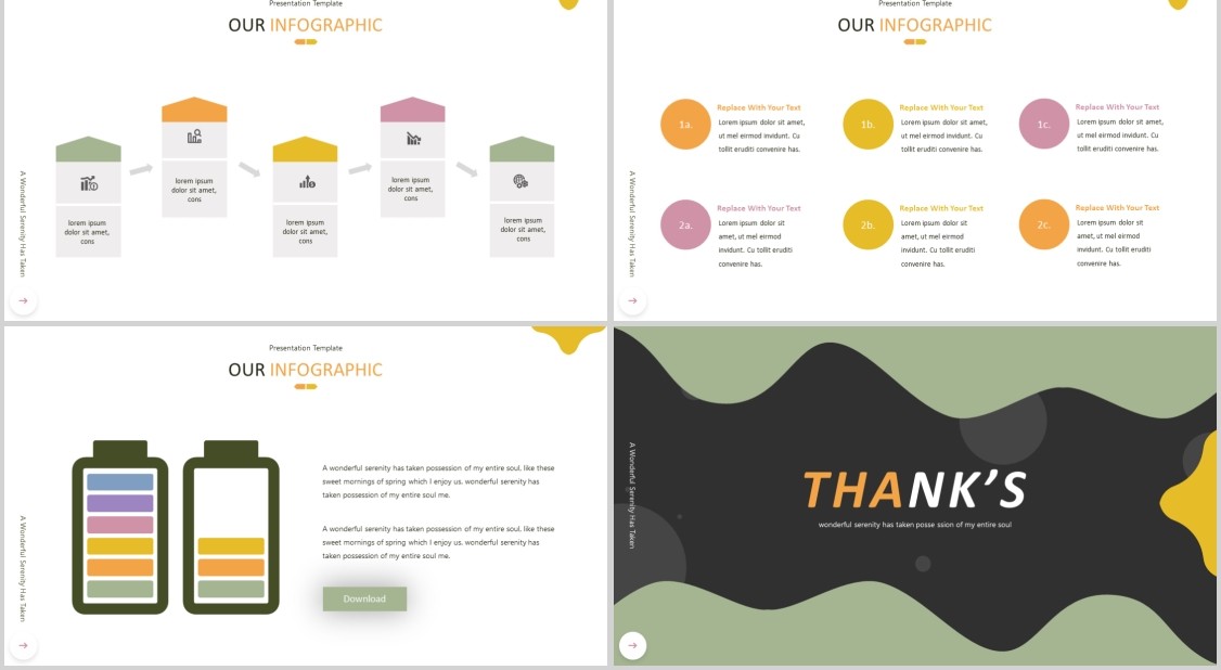 美食餐饮PPT模板Bowlest Powerpoint Template