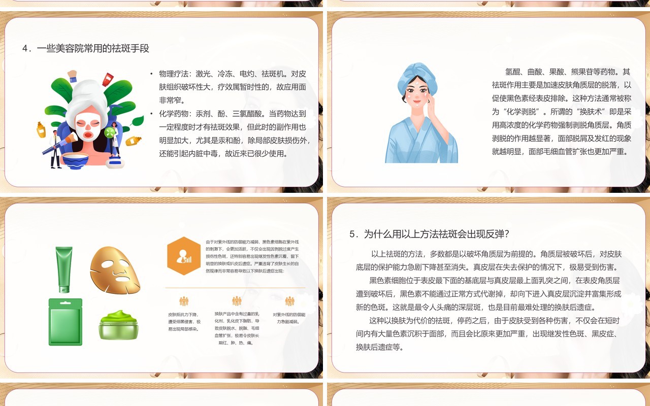 美容院皮肤生理学美容师手册皮肤护理培训PPT模板