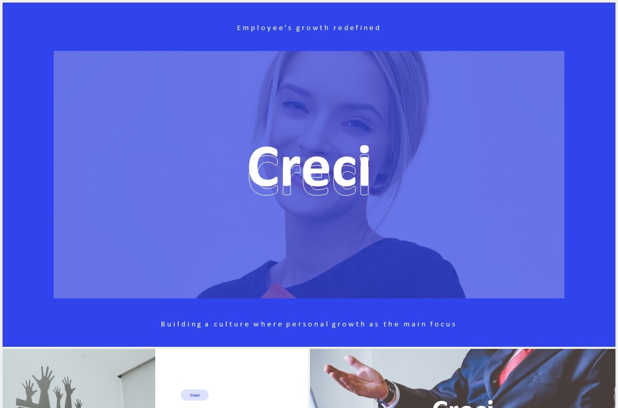 商务科技公司介绍宣传展示PPT模板CRECI - Tech Business Powerpoint Template