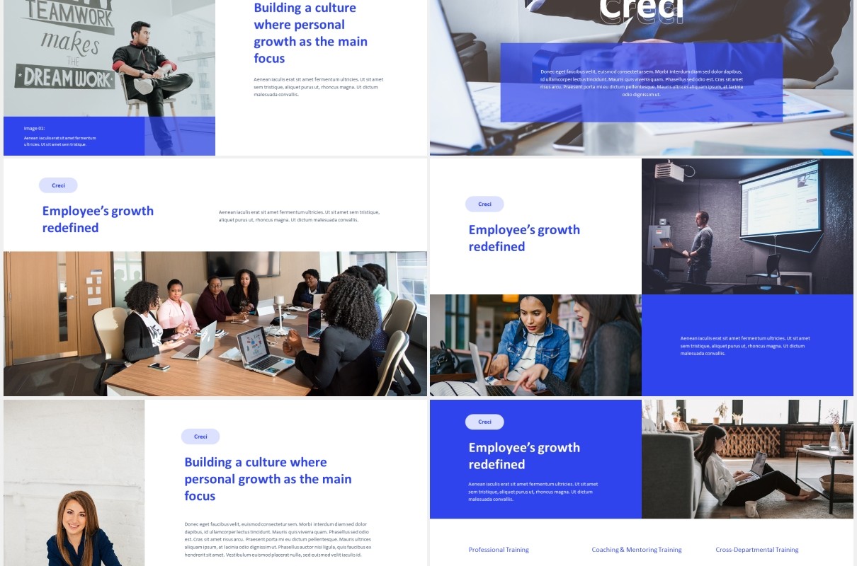 商务科技公司介绍宣传展示PPT模板CRECI - Tech Business Powerpoint Template