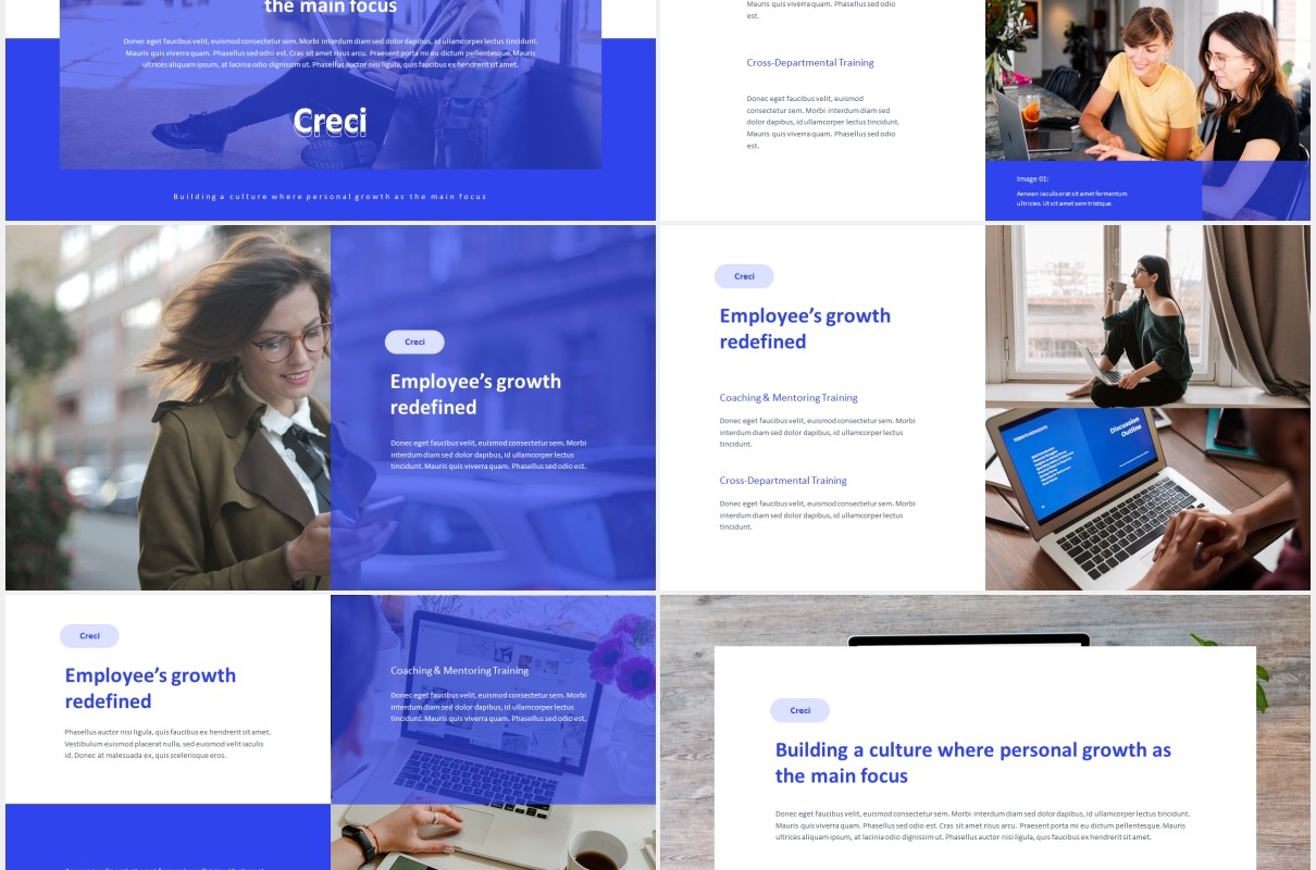 商务科技公司介绍宣传展示PPT模板CRECI - Tech Business Powerpoint Template