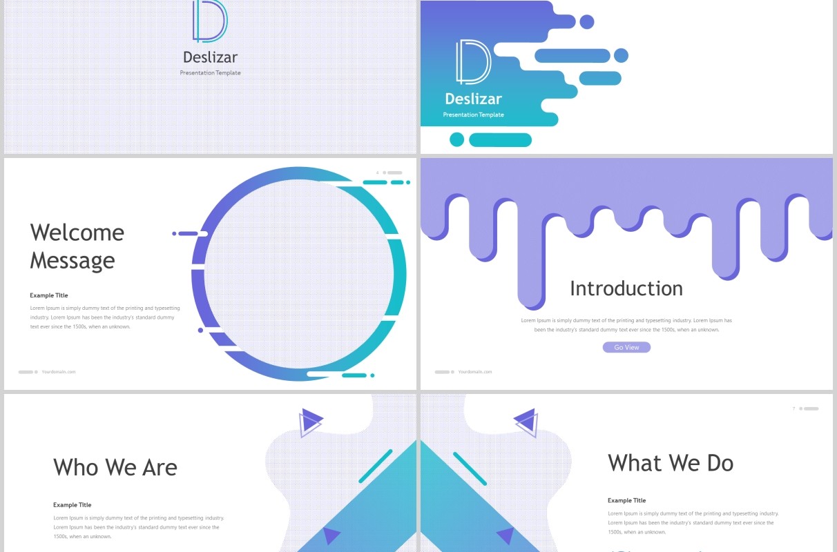 竞聘求职工作简历PPT模板创意展示Deslizar Powerpoint Template