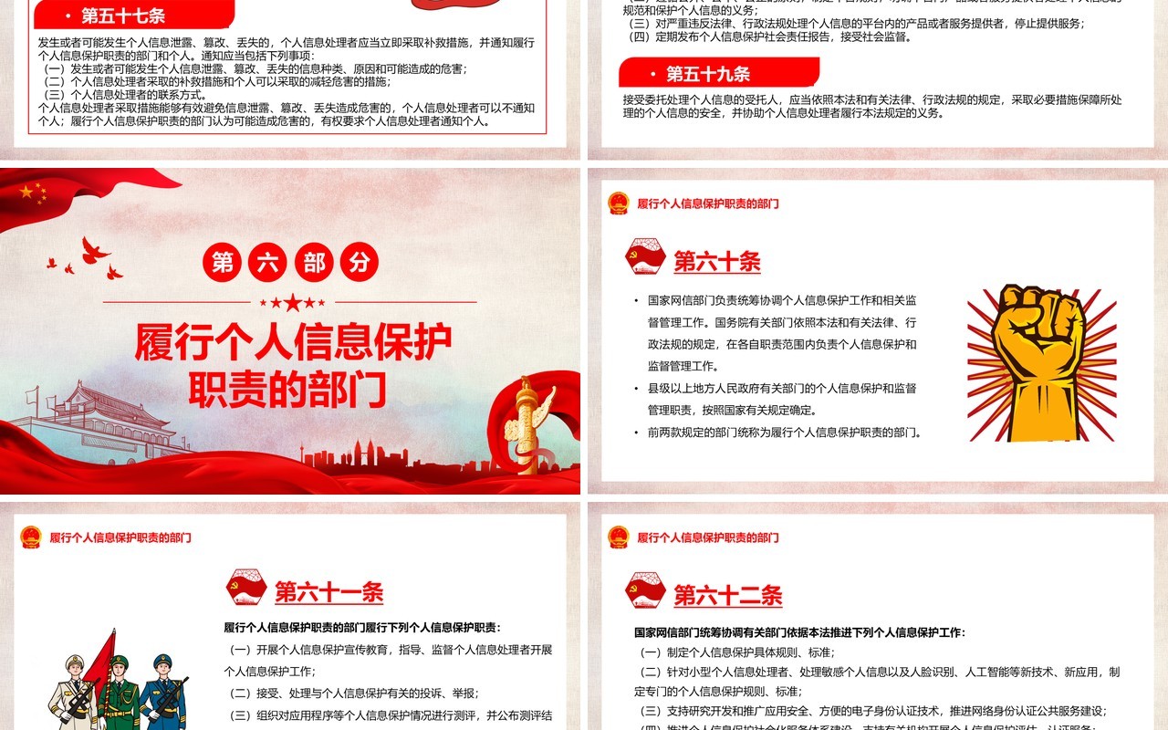 中华人民共和国个人信息保护法PPT模板