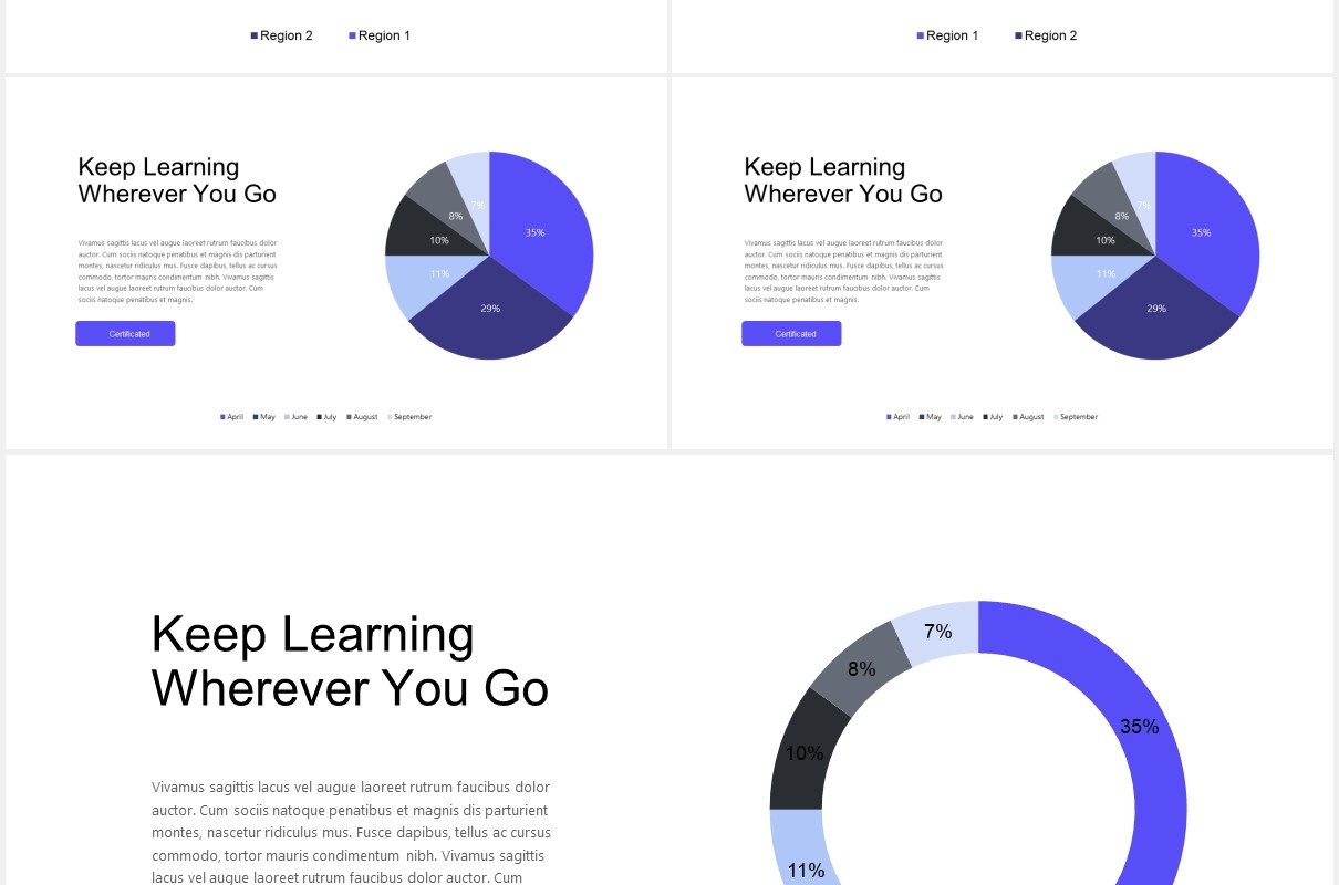 商务公司简介宣传展示PPT模板Ecademy Powerpoint Template