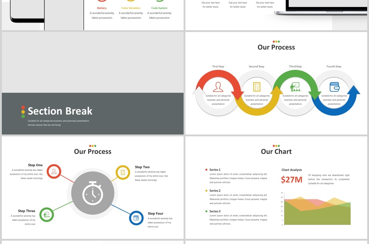 教育学习PPT图片排版模板Learn - Education Powerpoint Template