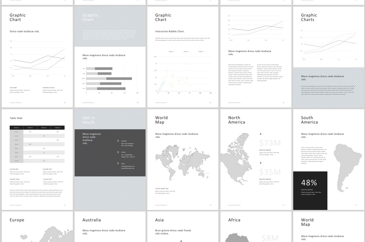 A4竖版PPT模板图片排版BE A4 Vertical Powerpoint Template 30 Photos