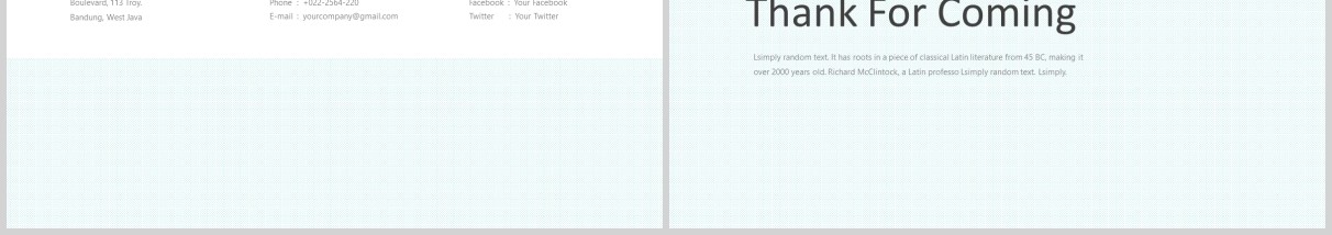 公司简介产品介绍PPT模板版式设计Neoro - Powerpoint Template